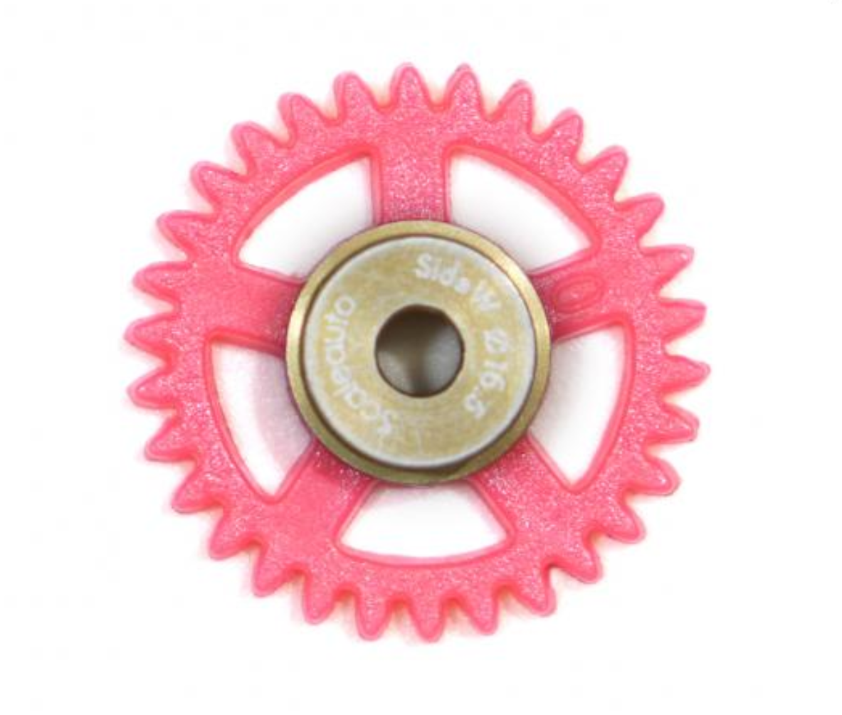 Scaleauto SC-1161R - 30T Polyamide Sidewinder Gear - 16.5mm diameter - for 3/32" axles