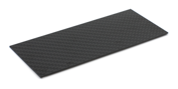 Scaleauto SC-3500 - Carbon Fiber Plate - 1mm thick - 5.5 x 2.4"