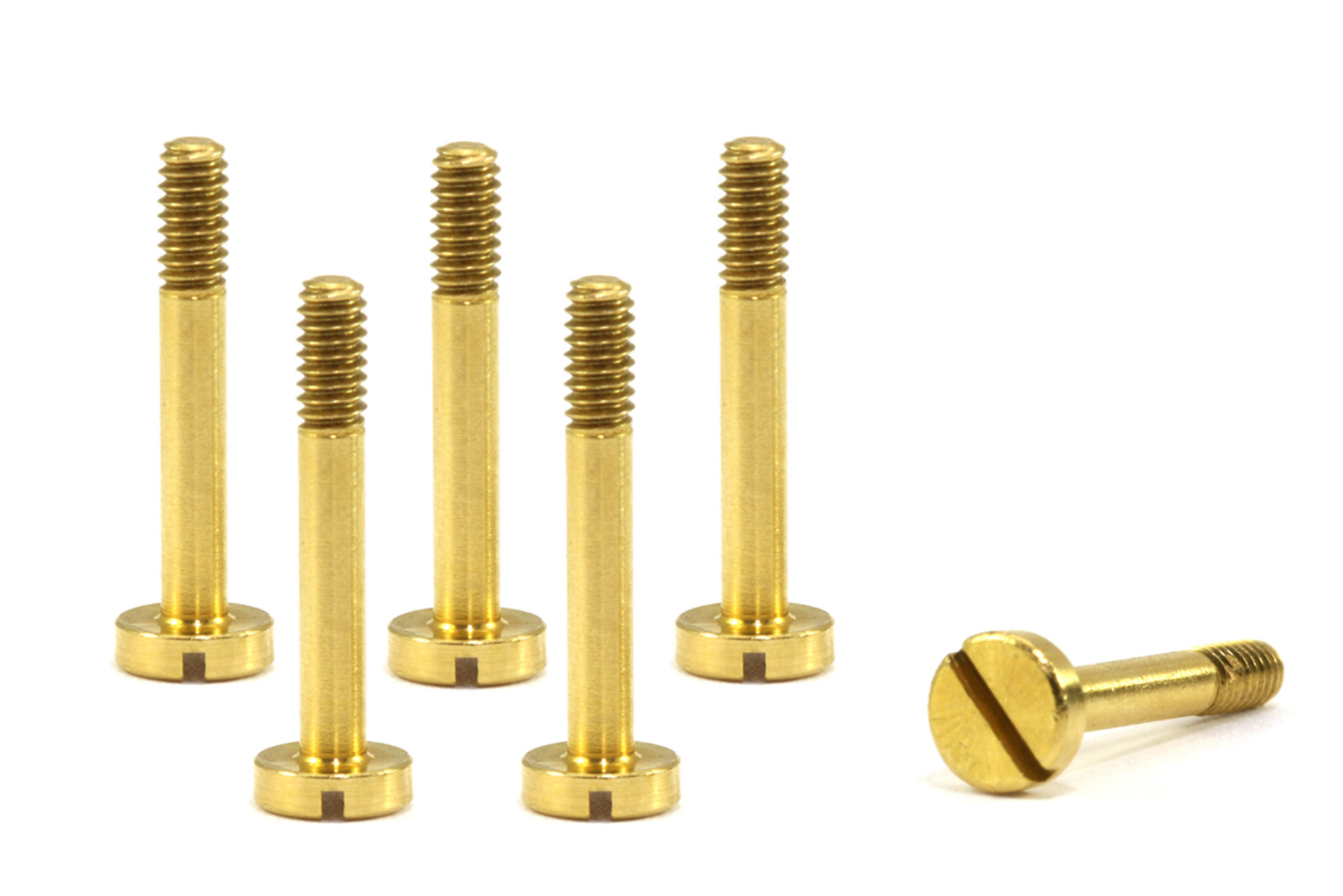 Scaleauto SC-5136D - Large Head Brass Suspension Screws - M2 x 13mm - pack of 6