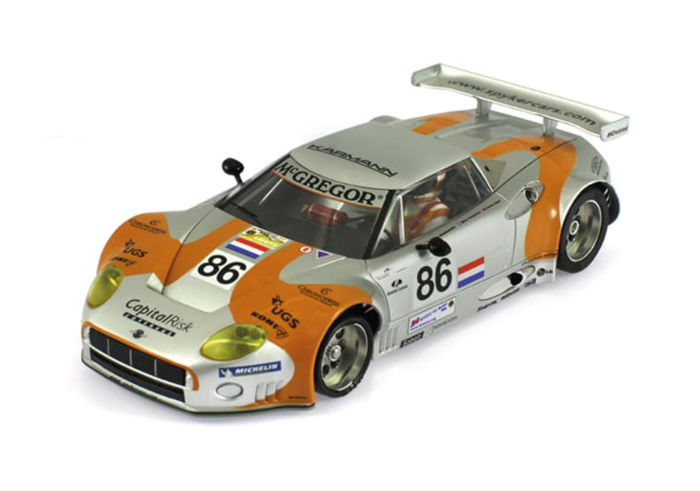 Scaleauto RS-series SC-6042RS - Spyker C8 Laviolette GT2R #86 - '06 Le Mans