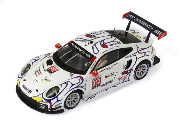 Scaleauto RS Series SC-6245RS - Porsche 991.2 GT3 RSR - Mobil1 #912 - '18 Petit Le Mans