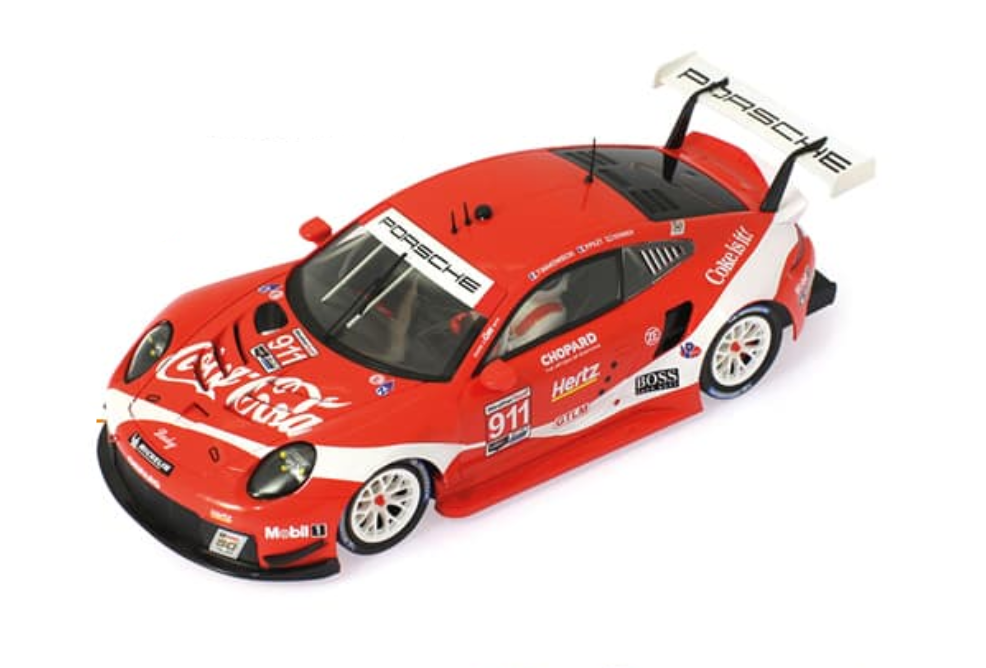 Scaleauto R-series SC-6252R - Porsche 911.2 GT3 RSR #911 - Coca Cola - '19 Petit Le Mans