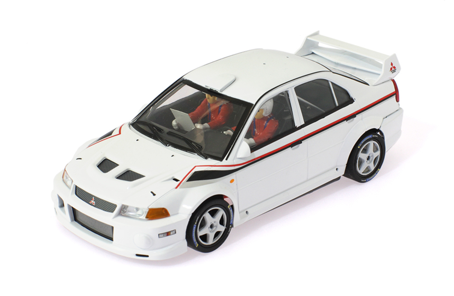 Scaleauto R-series AWD SC-6284R - Mitsubishi Evo V Tommy Makinen - White Edition