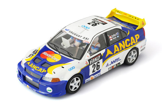 Scaleauto R-Series SC-6368R - PRE-ORDER NOW! - Mitsubishi Lancer Evo VI #26 - '99 Rally Tour de Cors