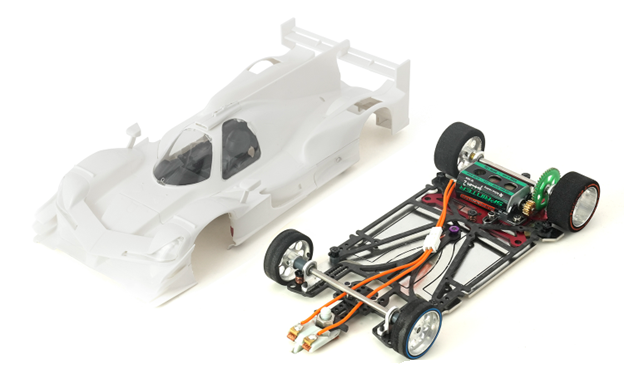 Scaleauto SC-7110SP - Acura ARX-05 LMP - White Racing Kit - SPORT XL