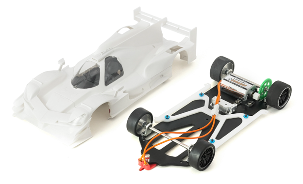 Scaleauto SC-7110HS - Acura ARX-05 LMP - White Racing Kit - HOME SERIES