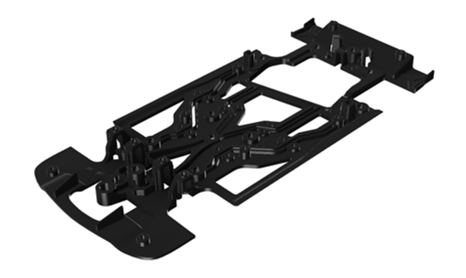 Scaleauto SC-9123B13 - 3D-Printed Chassis - for Porsche 963 Hypercar - for RT4 Motor Support