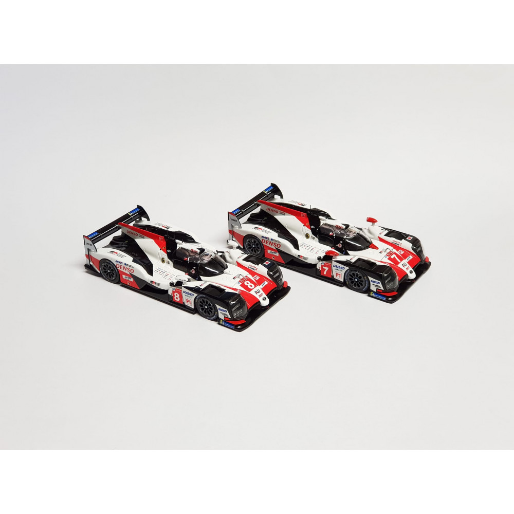 SRC PACKTOYOTA - Toyota TS050 LMP1 - 2018 Le Mans - #8 and #7 TWIN PACK