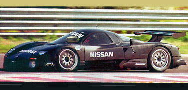 Slot It SICA05F Nissan R390 GT1, #22, test, 1997