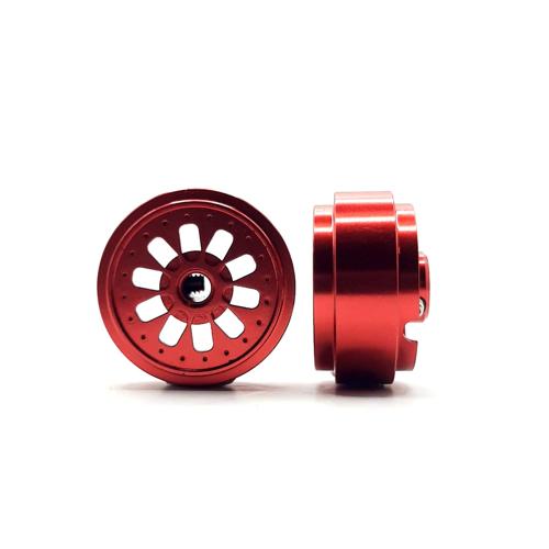 Staffs 291 - Red Alloy Wheels - Hyper-2 - 16.9 x 8.5mm - pair