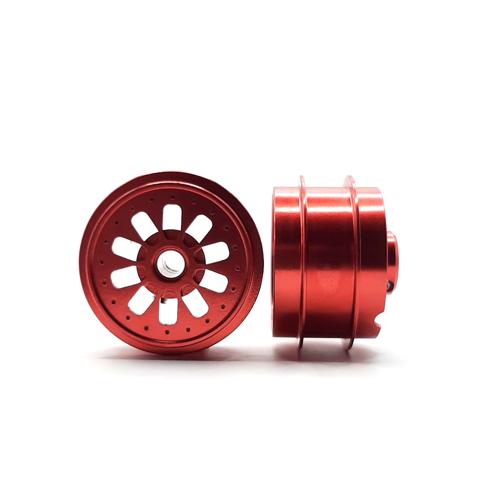 Staffs 299 - Red Alloy Wheels - Hyper-2 - 16.9 x 10mm - Air System - pair