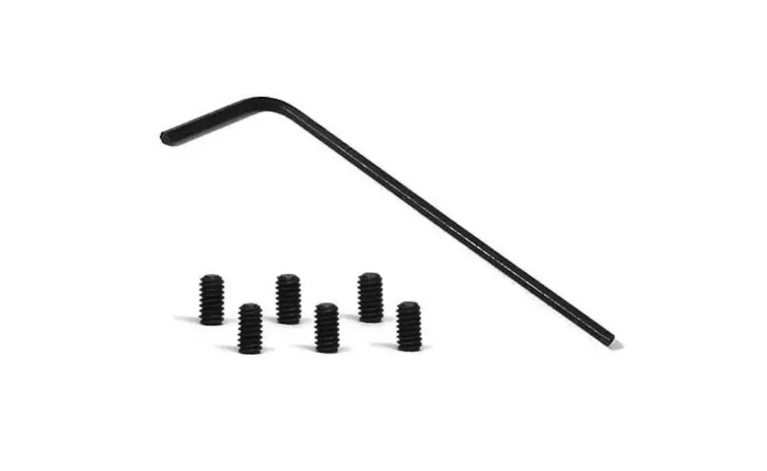 Staffs 53 - Grub Screws - M2 x 3mm - pack of 6 + Allen Key