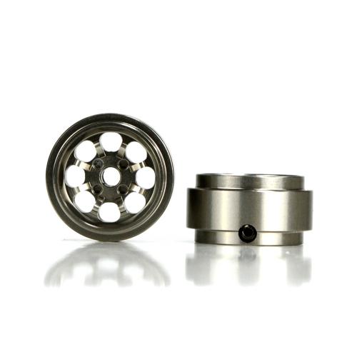 Staffs 97 - Grey Alloy Wheels - Minilite - 15.8 x 8.5mm - pair