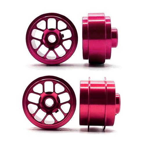 Staffs PINK - Pink Alloy Wheels - Hyper - 15.8" Front & Rear Set - pack of 4