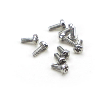 Thunderslot SC003X - Phillips Head Metric Screws - M2 x 8mm long - pack of 10