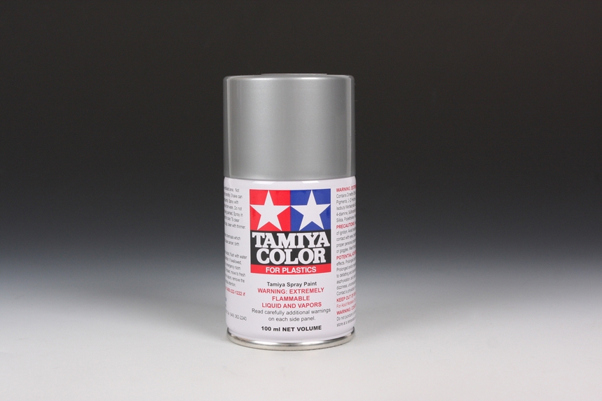 GLOSS ALUMINUM - 100mL spray can - Tamiya TS-17