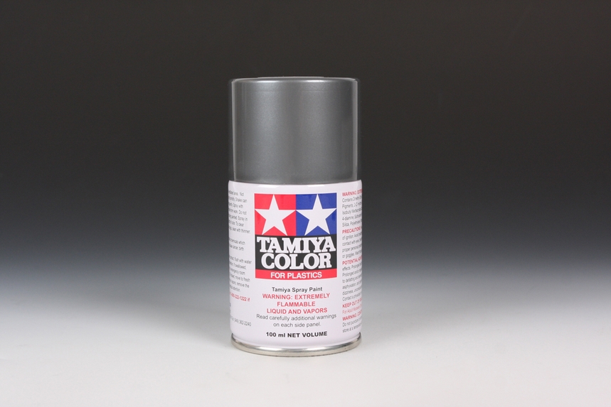 LIGHT GUN METAL - 100mL spray can - Tamiya TS-42