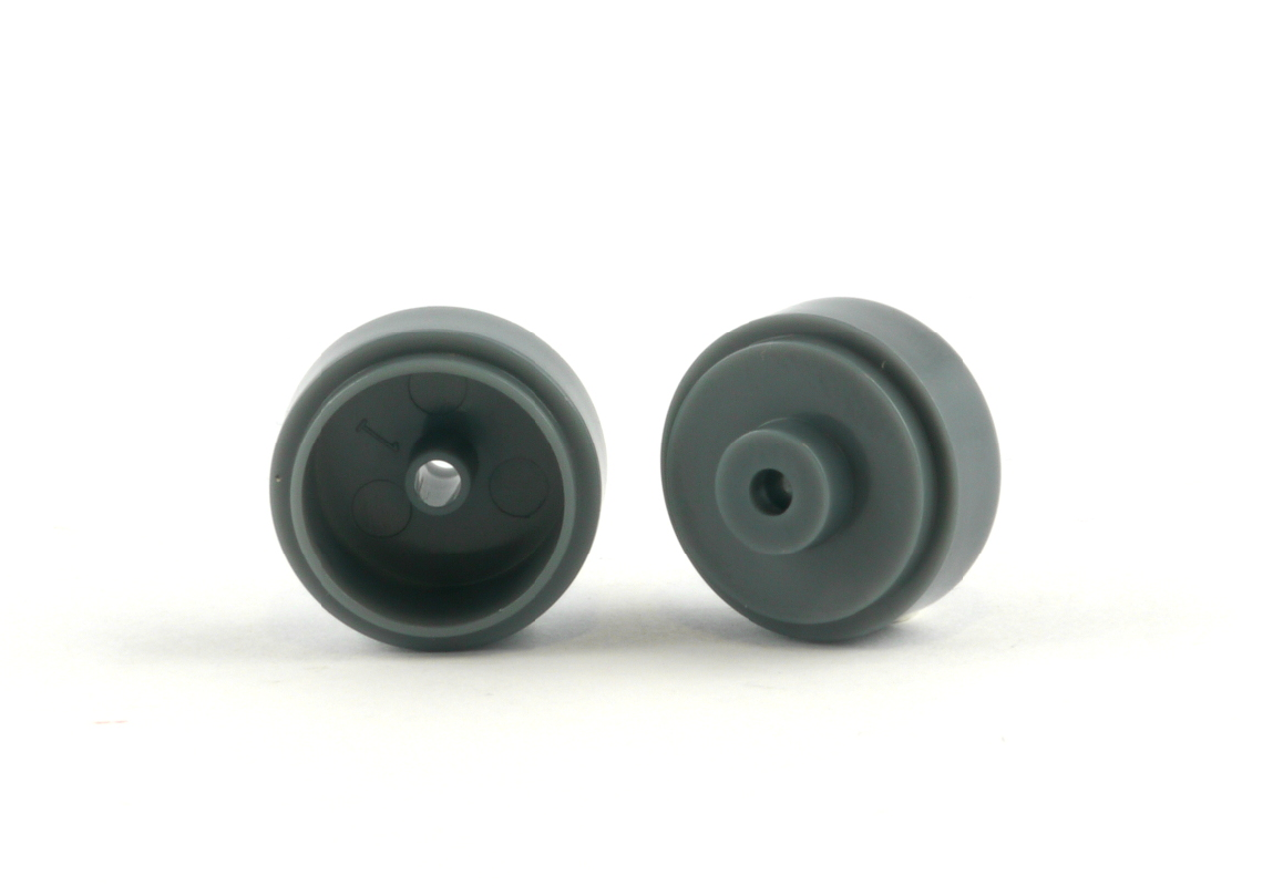 Slot.it W16508225P - Plastic Wheels - 16.5 x 8.2mm Long Hub - pack of 4