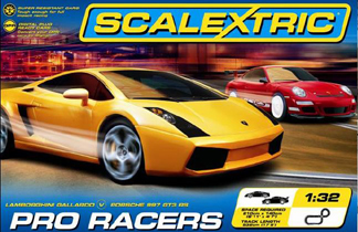 Scalextric C1252T Pro Racers race set