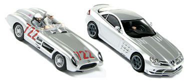 Scalextric C2783A Mercedes SLR twin pack 