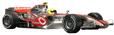 Scalextric C2837 - McLaren MP4-22 - Lewis Hamilton First F1 Car