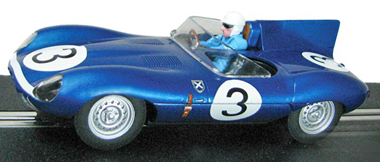 Scalextric C3205 Jaguar D-type, 1957 LeMans winner