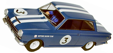 Scalextric C3210 Ford Lotus Cortina, blue