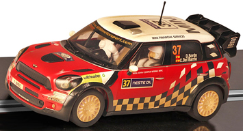 Scalextric C3301 BMW Mini Rally D'Italia 2011