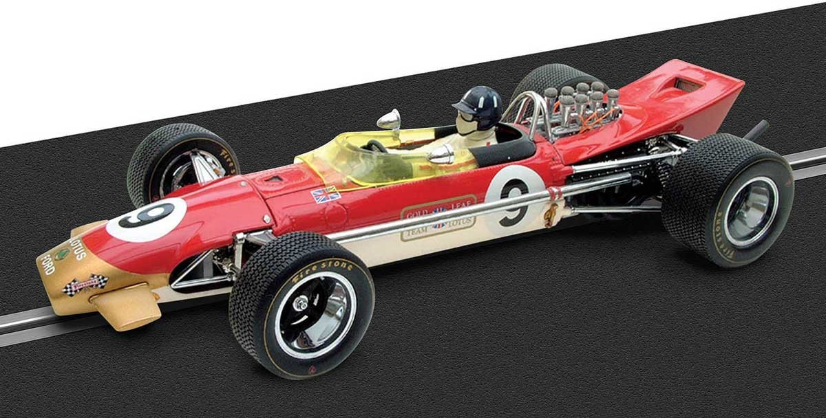 Scalextric C3656A - Lotus F1 49B #9 - Graham Hill - '68 Monaco GP Winner - Legends Limited Edition