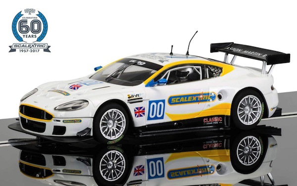 Scalextric C3830A - Aston Martin DBR9 #00 - 60th Scalextric Anniversary Limited Collection