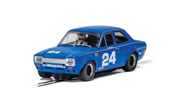 Scalextric C4085 Ford Escort MK1 Daytona 1972, driver John Fitzpatrick