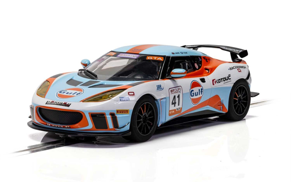 Scalextric C4183 Lotus Evora Gulf Edition