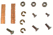 TSC18 - Hardware kit with braided contacts for T24004 and T32004