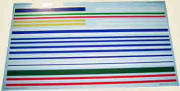 DEC472 Stripes, assorted colors and widths