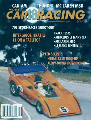 MCR18 Model Car Racing Magazine, Nov. / Dec.. 2004