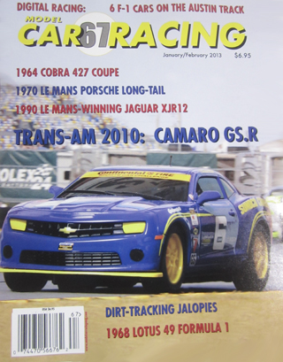 MCR67 Model Car Racing Magazine, January-February 2013