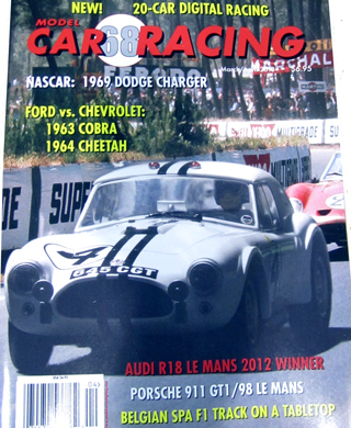 MCR68 Model Car Racing Magazine, March-April 2013