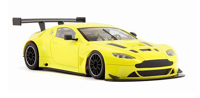 NSR 1166AW Aston Martin V12 Vantage, plain yellow