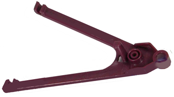 NSR 1234 Drop arm, 64mm, extra-hard red