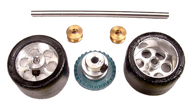 NSR 9111 Rear axle kit for inline cars