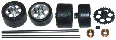 NSR 9209 Front & rear axle kit for NSR sidewinders