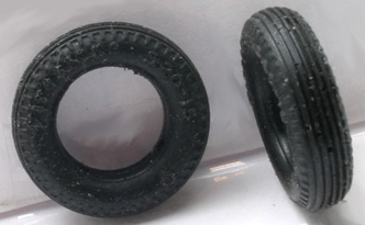 Ortmann ORT23A Testor 1/24 scale front tires, pr.