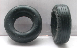 Ortmann ORT26 Russkit 1/24 scale Dunlop rear tires, pr.