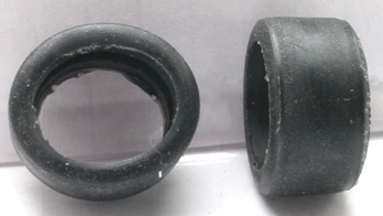 Ortmann ORT37U Tires for Scalextric Viper & 2003 Ford GT, pr.