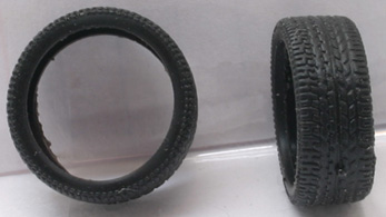 Ortmann ORT38C Fr. tires for AutoArt 1/32 Lambo. Murcielago, pr.