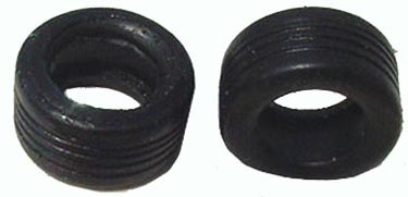 Ortmann ORT40F - Pair of 1/43 Tires - Carrera GO! F1 cars (2010 and earlier)