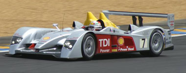 LeMans Miniatures 132015/7KP-GL Audi R10 #7, PAINTED KIT (C)