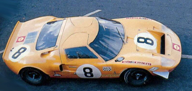 Slot It SICA18B Ford GT40, "Shell" LeMans 1968