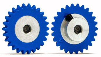 Slot.it GA1526-PL - Anglewinder Gear - 26T - Plastic/Aluminum - 15mm diameter