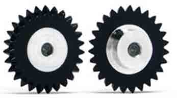 Slot.it GA1627-PL - Anglewinder Gear - 27T - Plastic/Aluminum - 16mm diameter